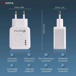 Chargeur mural bonbon EU
