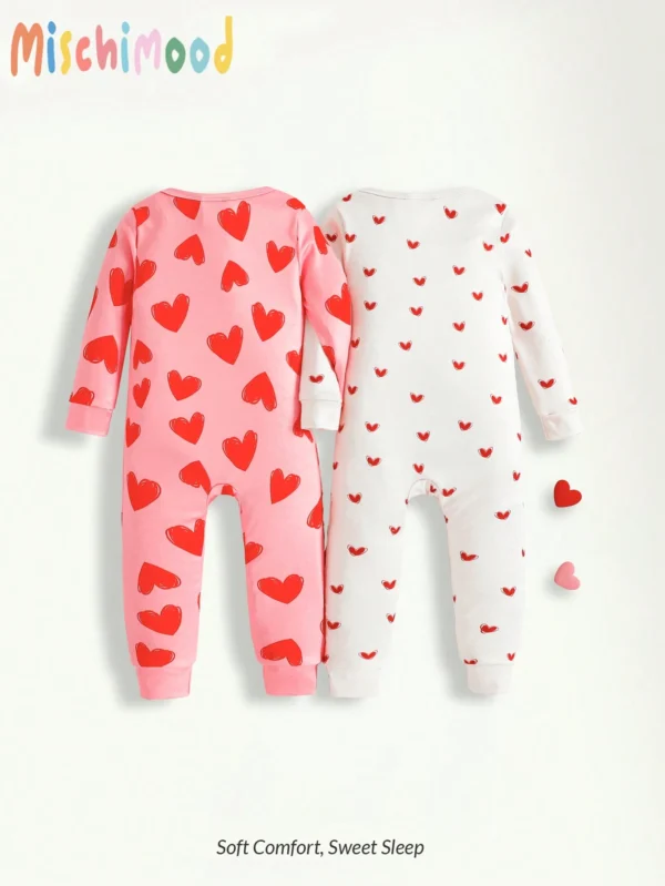 Ensemble 2 pcs cœur legging – Image 2