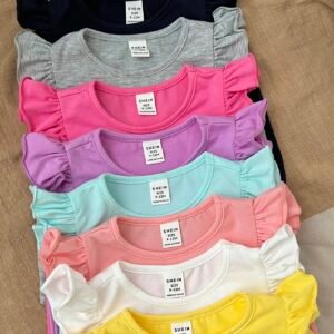 8 pcs tops tricot unis