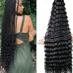 Cheveux tressés crochets 20-30
