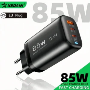 Chargeur GaN 85W multi-ports