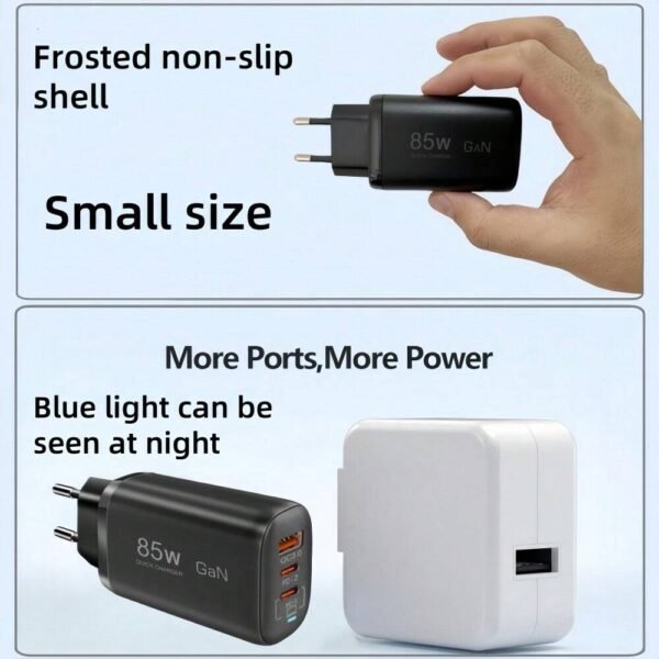 Chargeur GaN 85W multi-ports – Image 7