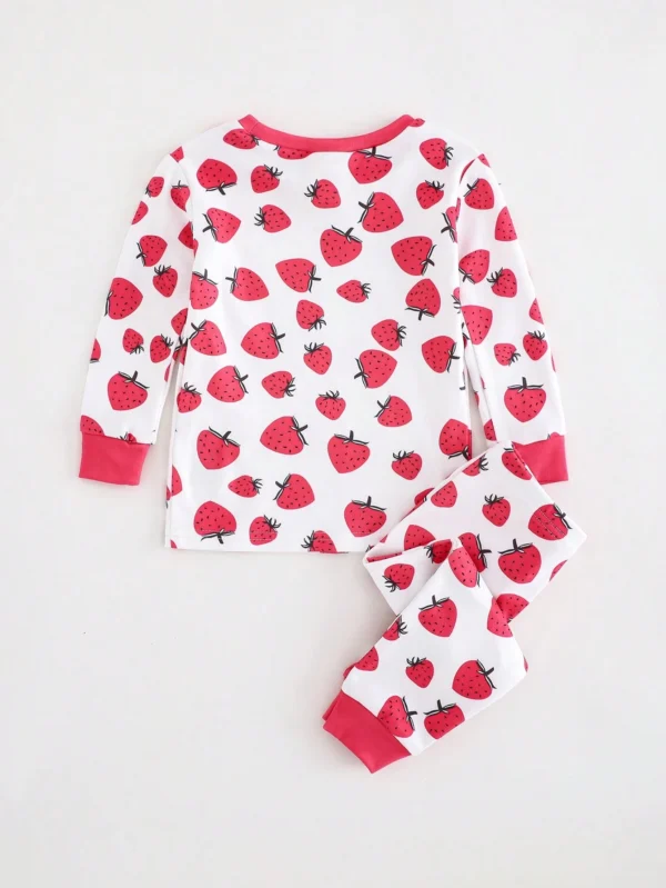 Ensemble 2 pcs cœurs fraises – Image 2
