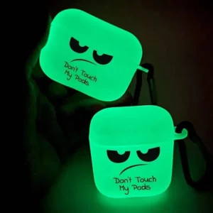 Coque lumineuse verte AirPods