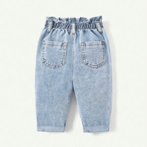 Pantalon jean ample doux