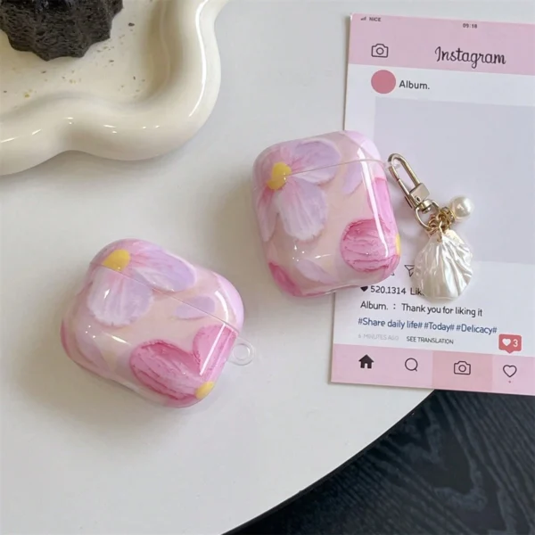 Coque casque audio rose – Image 4