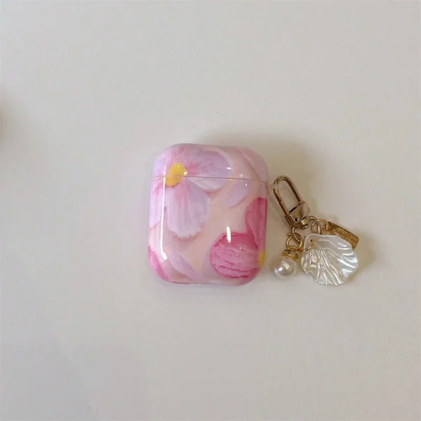 Coque casque audio rose