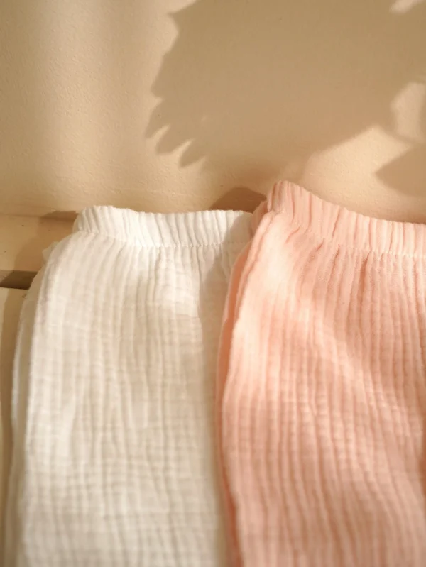 3 pcs pantalons à volants fleuris – Image 3