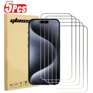 5 pcs verre complet Apple