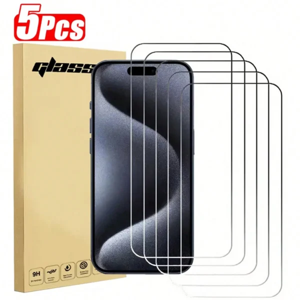 5 pcs verre complet Apple