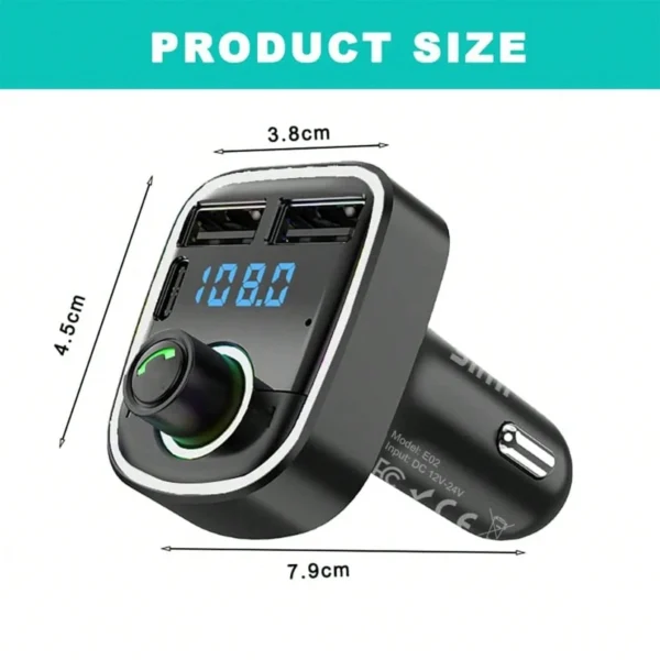 Transmetteur FM Bluetooth 5.3 – Image 12