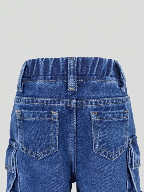 Jeans cargo motif floral – Image 3