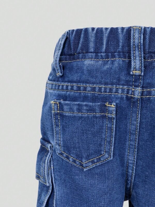 Jeans cargo motif floral – Image 4