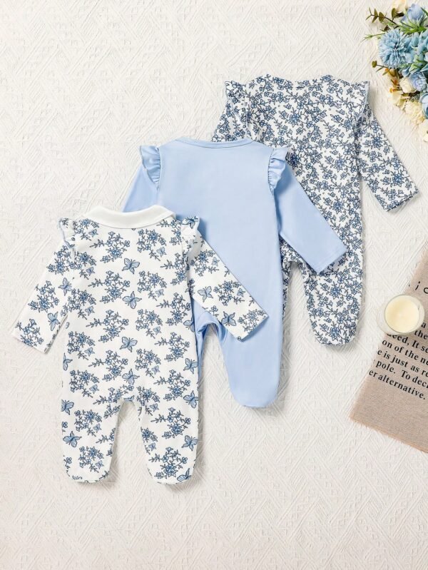 3 pcs body col fleuri – Image 2