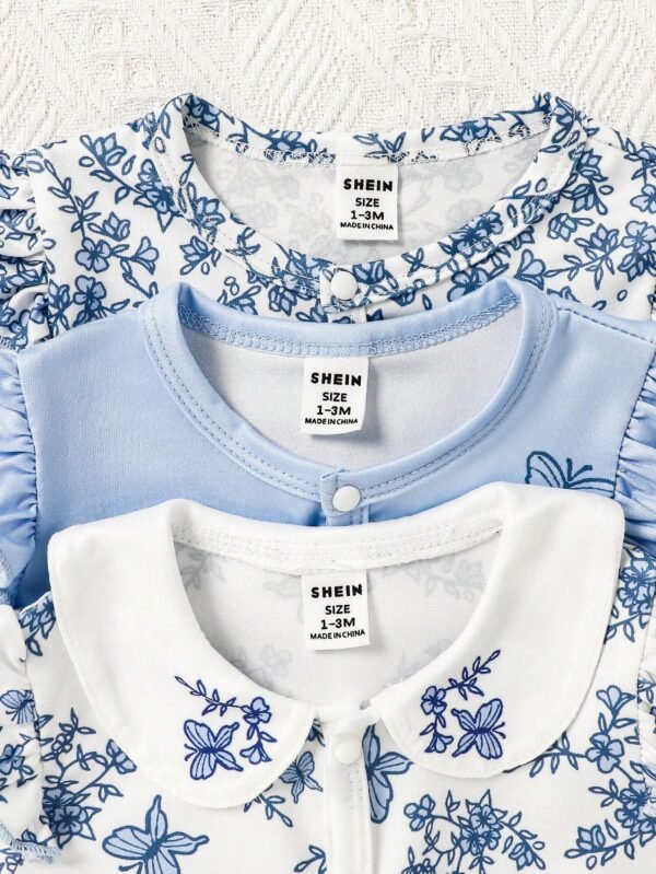 3 pcs body col fleuri – Image 5