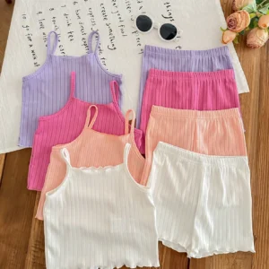 SHEIN 8 pcs top short