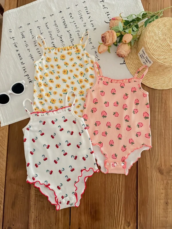 3 pcs ensemble floral – Image 2