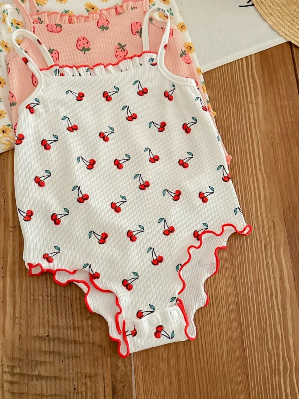 3 pcs ensemble floral – Image 4