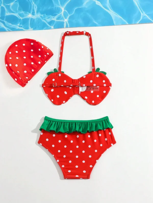 Ensemble plage chapeau volants – Image 2