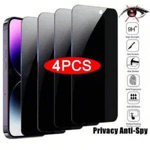 4 pcs verre espion Apple