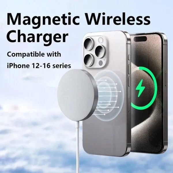 Chargeur magnétique 15W iPhone – Image 7