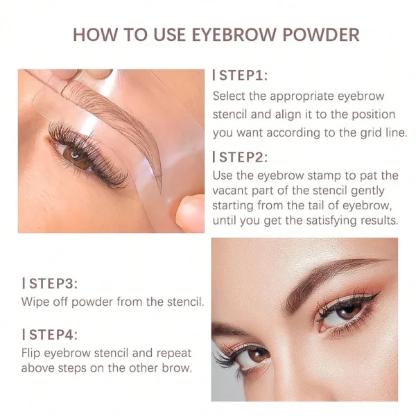 Kit gabarit sourcils 10 pcs – Image 7