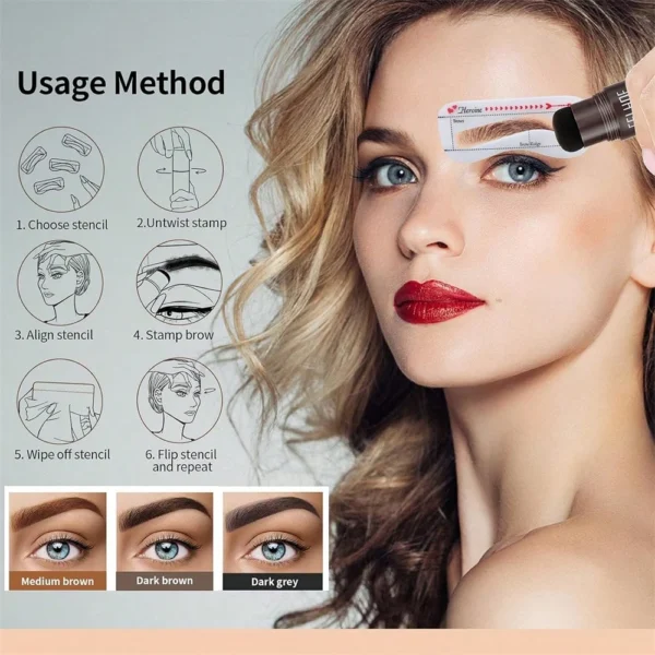 Kit gabarit sourcils 10 pcs – Image 8