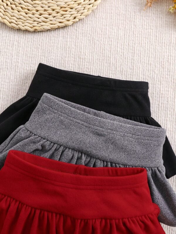 3 pcs pantalons tricot volant – Image 4