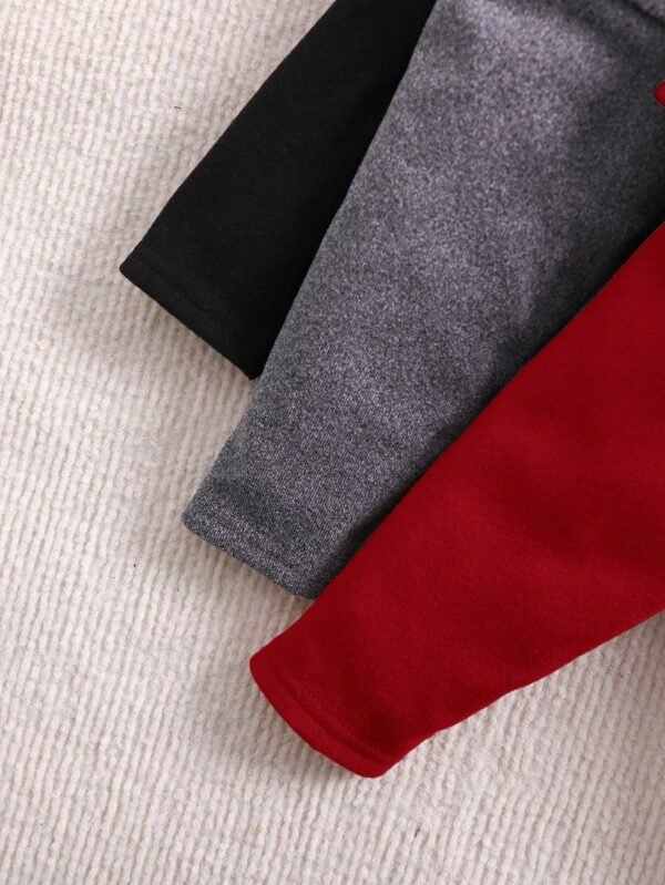 3 pcs pantalons tricot volant – Image 6