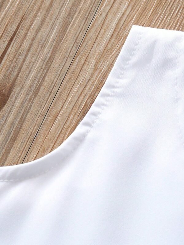 Robe sans manches rayée – Image 4