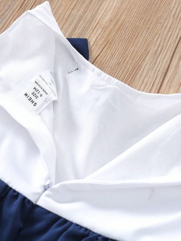 Robe sans manches rayée – Image 6