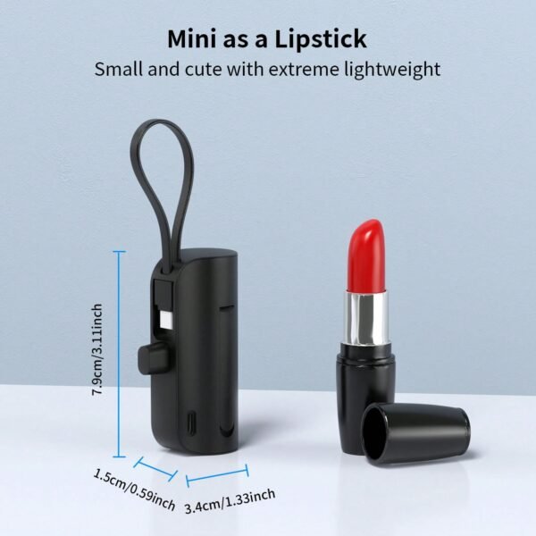 Mini chargeur 5000mAh support – Image 4