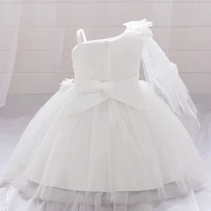 Robe tulle nœud papillon