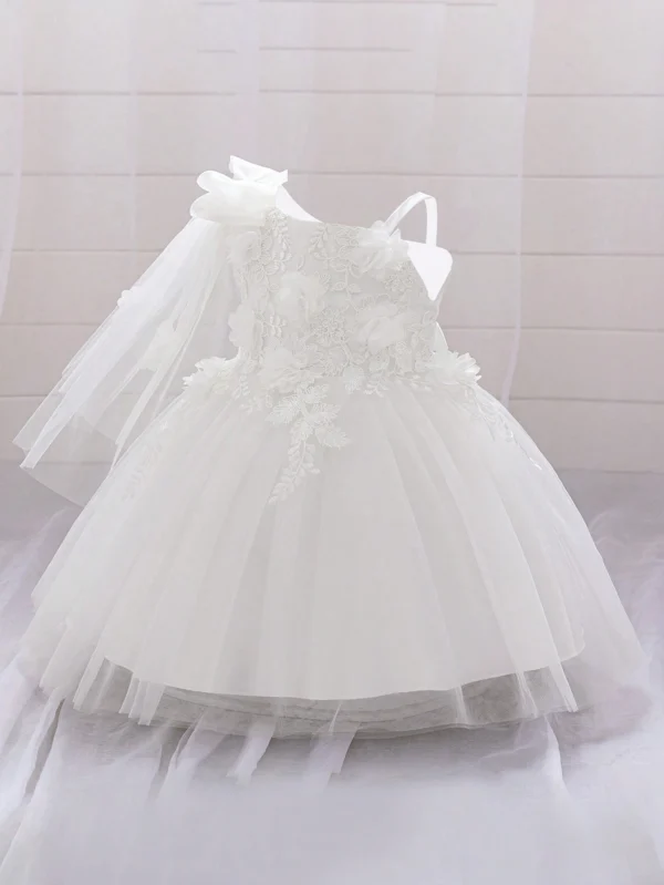 Robe tulle nœud papillon – Image 3