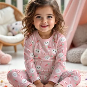 Ensemble 2 pcs lapin carotte