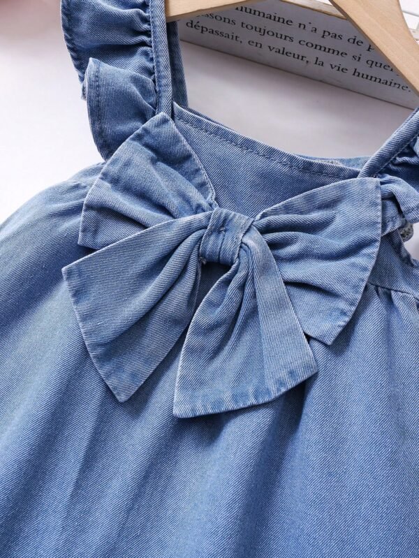 Robe jean nœud papillon – Image 6
