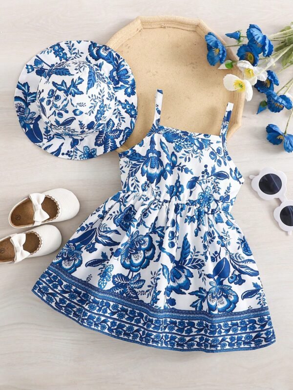 Ensemble 2 pcs robe + chapeau – Image 2