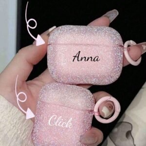 Coque rose strass cœur