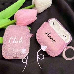 Coque rose strass cœur