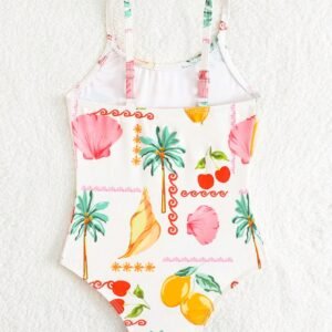 Maillot bain floral vacances