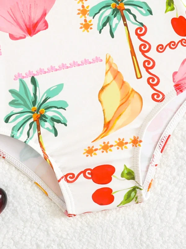 Maillot bain floral vacances – Image 3