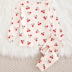 Ensemble 2 pcs fruits tricot