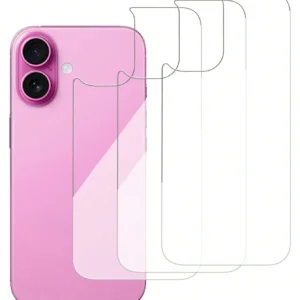 3 pcs verre HD iPhone 16