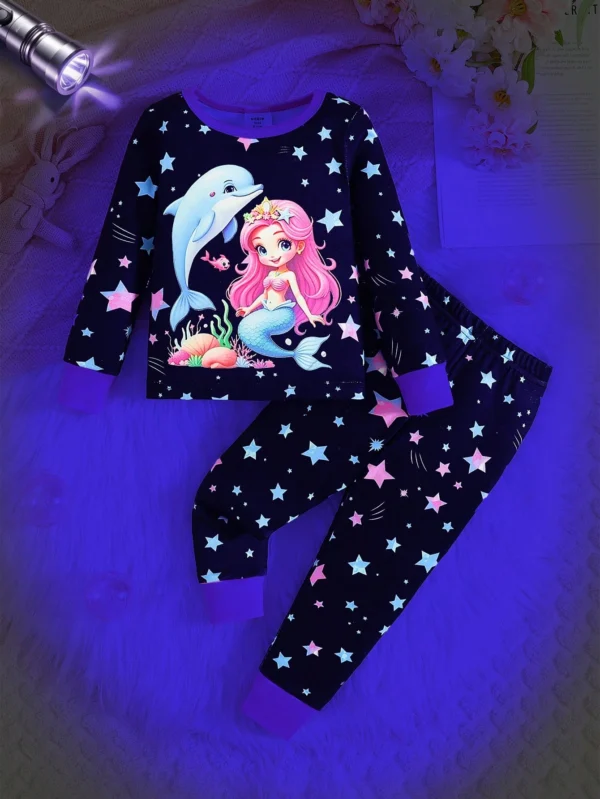 Ensemble 2 pcs sirène legging – Image 6