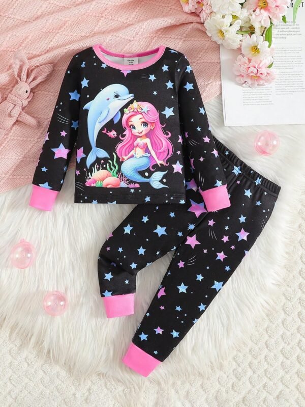 Ensemble 2 pcs sirène legging – Image 8