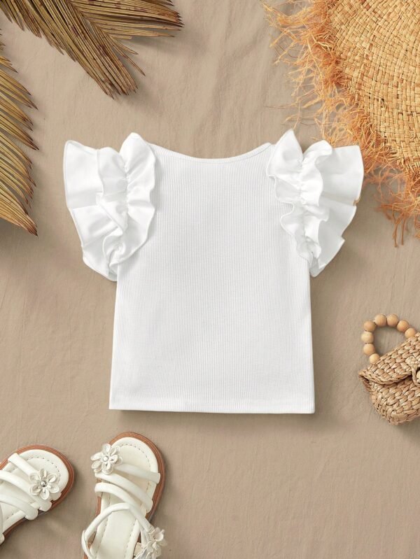 Ensemble tricot blanc mère-fille – Image 2
