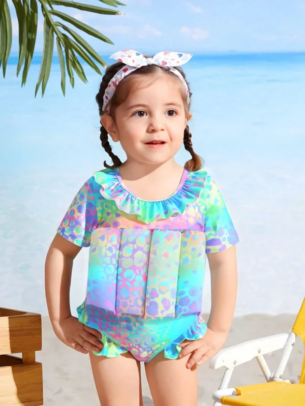 Maillot bain anti-UV léopard – Image 3