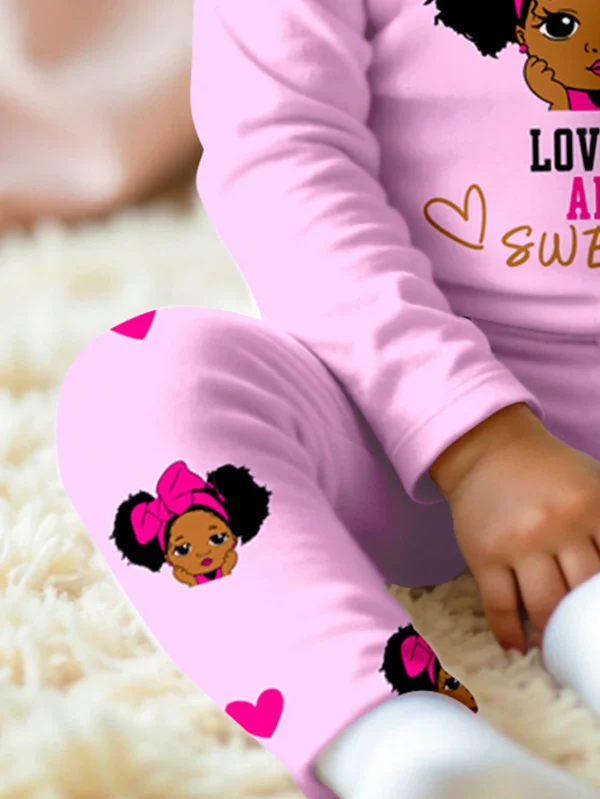 2 pcs pyjama dessin long – Image 4