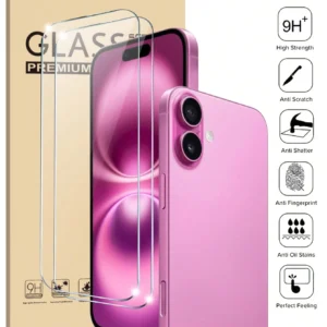 2 pcs verre HD Apple