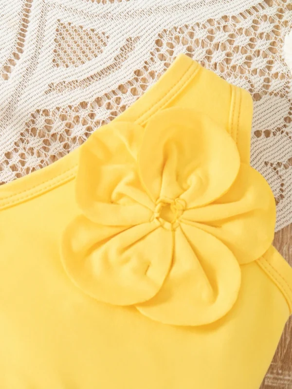 2 pcs top fleur jupe – Image 5